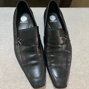 Giorgio Armani leather shoes